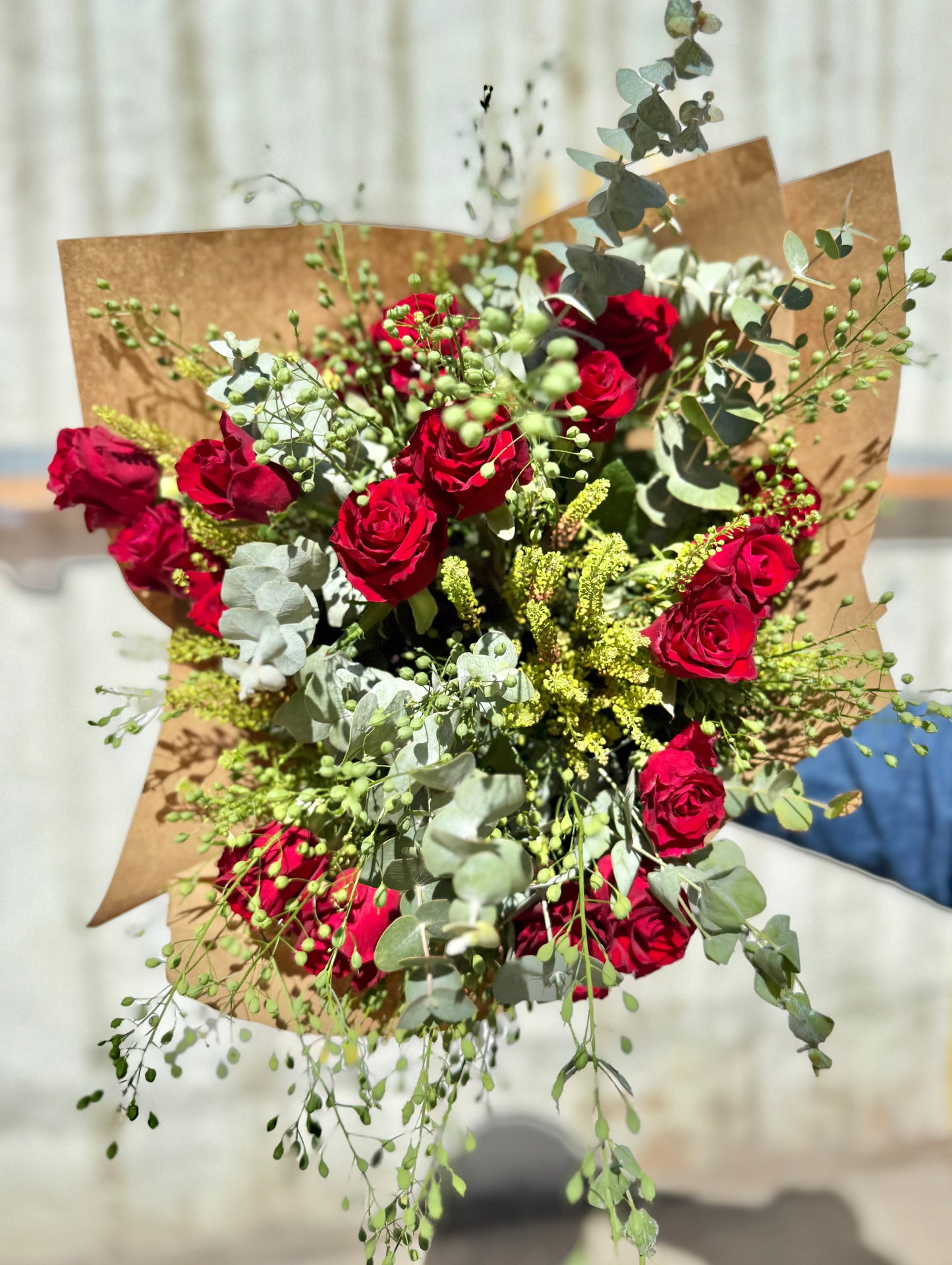 Classic Red Roses Bouquet
